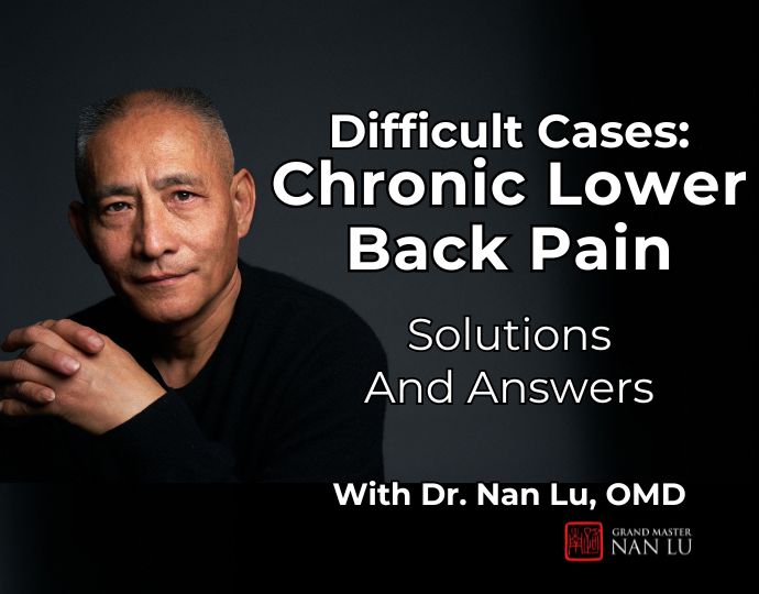 Difficult Cases: Chronic Lower Back Pain